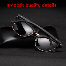 Load image into Gallery viewer, ROSYBEE UV400  Polarized Sunglasses men women Classic cool retro Sun glasses Coating  man Driving Shades fashion male oculos