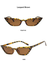 Carica l'immagine nel visualizzatore di Gallery, 2022 Piccolo Occhio di Gatto Occhiali Da Sole di Moda Delle Donne Dell'annata Specchio di Plastica Occhiali da Sole Vintage Femminile Oculos De Sol Feminino UV400 