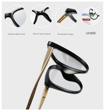 Load image into Gallery viewer, TR90 Comfortable Cat Eye Eyeglasses Frame Women  Vintage Spring Hinge Optical Frame