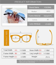 Carica l'immagine nel visualizzatore di Gallery, Rimless Women's Sunglasses Design Fashion Lady Sun glasses Vintage Alloy Classic Designer Shades UV400 Eyewear