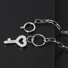 Carica l&#39;immagine nel visualizzatore di Gallery, 100% Stainless Steel Female Symbol Internet Girl She Devil Igirl Choker Necklace for Women Heavy Gothic Streetwear Chain Jewelry