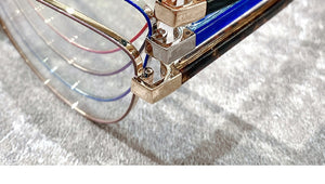 Cat Eye Myopia Optical Glasses Frame Women Anti Blue Light Prescription Eyeglasses Frame Ladies Clear Computer Spectacles Frame