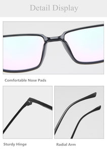 Kottdo Vintage Eyeglasses Retro Women Fashion Transparent Eye Glasses Frames Men Optical Eyewear Frames Plastic Eye Glasses