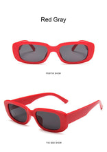 Load image into Gallery viewer, Square Sun Glasses Female Luxury Brand Travel Small Rectangle Sunglasses Women Vintage Retro Oculos Lunette De Soleil