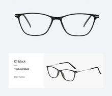 Load image into Gallery viewer, OCCI CHIAR Cat Eye Blue Light Glasses Frame Women Computer Glasses Decorative Myopia Prescription Eyeglasses Frames Fake Eyewear