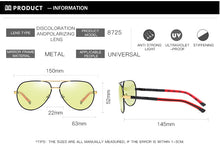 Load image into Gallery viewer, 3PCS Combined LIOUMO Day Night Vision Photochromic Sunglasses For Men Polarized Women Square Driving Sun Glasses