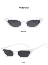 Carica l'immagine nel visualizzatore di Gallery, 2022 Piccolo Occhio di Gatto Occhiali Da Sole di Moda Delle Donne Dell'annata Specchio di Plastica Occhiali da Sole Vintage Femminile Oculos De Sol Feminino UV400 