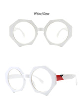 Carica l&#39;immagine nel visualizzatore di Gallery, Glasses Woman Fashion Oversized Sexy Ladies Leopard Cat Eye Glasses Frames For Women Eyewear Sunglases