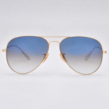Load image into Gallery viewer, Classic 3025 pilot sunglasses men women  58mm and 62mm crystal glass mirror lens brown gradient sunglass UV400 protection