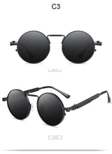Load image into Gallery viewer, 2022 Classic New Punk Sunglasses Women Anti-reflective Mirror Round Metal Sun Glasses Vintage Men New Spring Glasses Uv400