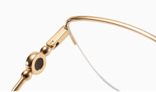 Load image into Gallery viewer, Semi Rimless Cat Eye Myopia Glasses Frame Women Optical Prescription Eyeglasses Frame Ladies Retro Luxury Brand Spectacles Frame