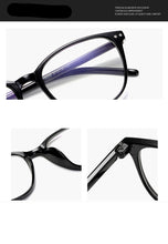 Load image into Gallery viewer, Plastic Vintage Eyeglasses Oval Myopia Blue Light Glasses Clear optical Computer Women Men Anti Blue Ray Glasses Frame