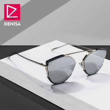 Carica l'immagine nel visualizzatore di Gallery, Moda blu occhiali da sole senza montatura donne 2022 UV400 lusso aviazione signore occhiali da sole occhiali tonalità zonnebril dames