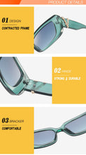 Load image into Gallery viewer, Fashion Rectangle Brand Sunglasses Women Vintage Classic Eyewear 2022 Men Trending  Sun Glasses Shades anti-ultraviolet UV400