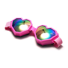 Load image into Gallery viewer, Heart Shaped Goggle Sunglasses One Piece Women Sunglasses Oversized Gradient Lens Brand Designer Eyeglass Oculos De Sol Feminino