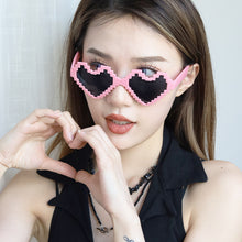 Load image into Gallery viewer, Heart Sunglasses Valentine&#39;s Day Wedding Party Funny Decoration Personality Funny Photo Love Mosaic Glasses Ins Net Red Glasses