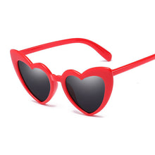 Load image into Gallery viewer, Heart Sunglasses Women Brand Designer Cat Eye Sun Glasses Female Retro Love Heart Shaped Glasses Ladies Shopping UV400
