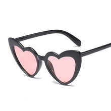 Load image into Gallery viewer, Heart Sunglasses Women Brand Designer Cat Eye Sun Glasses Female Retro Love Heart Shaped Glasses Ladies Shopping UV400