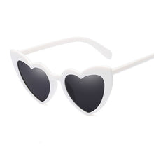 Load image into Gallery viewer, Heart Sunglasses Women Brand Designer Cat Eye Sun Glasses Female Retro Love Heart Shaped Glasses Ladies Shopping UV400