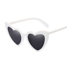 Load image into Gallery viewer, Heart Sunglasses Women Brand Designer Cat Eye Sun Glasses Female Retro Love Heart Shaped Ladies Shopping UV400
