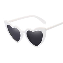 Load image into Gallery viewer, Heart Sunglasses Women Brand Designer Cat Eye Sun Glasses Female Retro Love Heart Shaped Ladies Shopping UV400