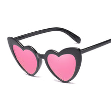 Load image into Gallery viewer, Heart Sunglasses Women Brand Designer Cat Eye Sun Glasses Female Retro Love Heart Shaped Ladies Shopping UV400