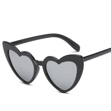 Load image into Gallery viewer, Heart Sunglasses Women brand designer Cat's Eye Sun Glasses Retro Love Heart Shaped Glasses Ladies Shopping Sunglass UV400
