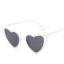 Load image into Gallery viewer, Heart Sunglasses Women brand designer Cat's Eye Sun Glasses Retro Love Heart Shaped Glasses Ladies Shopping Sunglass UV400