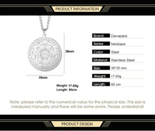 Carica l&#39;immagine nel visualizzatore di Gallery, Dawapara 7 Archangels Sigil Charm Necklaces For Men  Archangels Sigil Necklaces Pentacle Magic Amulet Protection Talisman