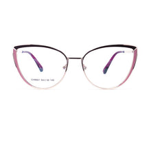 Load image into Gallery viewer, Ann Defee Optical metal Eyeglasses Frame for CAT Women Glasses Prescription Spectacles Full Rim Frame Glasses CH9001