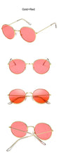 Load image into Gallery viewer, 2022 Retro Round Yellow Sunglasses Women Brand Designer Sun Glasses For Female Male/man Alloy Mirror Oculos De Sol