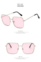 Load image into Gallery viewer, Newest square frame vintage Eeygalsses Women Oversized Big SizeOptical Frames Metal Glasses Frame Clear lens Eyeware