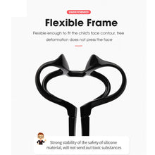 Carica l&#39;immagine nel visualizzatore di Gallery, New Baby Anti-blue Light Glasses for Children Soft Frame Goggle Plain Silicone Glasses Kids Eye Fame Eywear Fashion