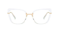 Carica l&#39;immagine nel visualizzatore di Gallery, 48262 Cat Eye TR90 Montature per occhiali anti blu Occhiali da donna per computer moda ottica 