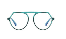 Carica l&#39;immagine nel visualizzatore di Gallery, Plastic Titanium Glasses Frames Anti Blue Light Ultralight Men Women Optical Fashion Computer Glasses