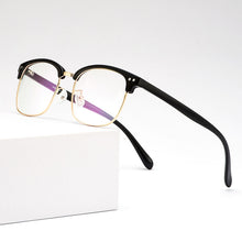 Load image into Gallery viewer, Gmei Optical Retro Classic Plastic Men Glasses Frame Metal Alloy Brand Designer Square Prescription Eyeglasses Frames MD085