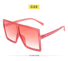 Load image into Gallery viewer, New Square Sunglasses Women Sun Glasses Female Eyewear Eyeglasses Plastic Frame Clear Lens UV400 Shade Fashion Driving