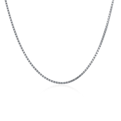 925 Sterling Silver Box Chain Necklace Width 1.0mm, Length 40mm, 45mm Women European Fine Jewelry Gift TFN012