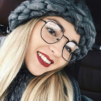 Hexagon Anti Blue Light Glasses Frame Men 2023Retro Myopia Optical Fake Eye Glasses Frame Women Oculos lunette de vue homme