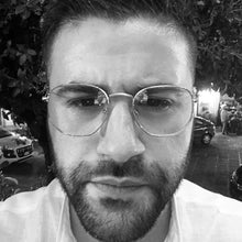 Load image into Gallery viewer, Hexagon Anti Blue Light Glasses Frame Men 2023Retro Myopia Optical Fake Eye Glasses Frame Women Oculos lunette de vue homme