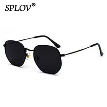 Load image into Gallery viewer, Hexagon Men Women Sunglasses Square Polygon Sun Glasses Brand Designer Retro Shades Metal Frame Eyewear TOP UV400 de sol hombre