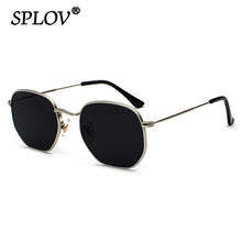 Load image into Gallery viewer, Hexagon Men Women Sunglasses Square Polygon Sun Glasses Brand Designer Retro Shades Metal Frame Eyewear TOP UV400 de sol hombre