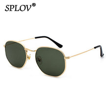 Load image into Gallery viewer, Hexagon Men Women Sunglasses Square Polygon Sun Glasses Brand Designer Retro Shades Metal Frame Eyewear TOP UV400 de sol hombre