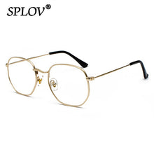 Load image into Gallery viewer, Hexagon Men Women Sunglasses Square Polygon Sun Glasses Brand Designer Retro Shades Metal Frame Eyewear TOP UV400 de sol hombre