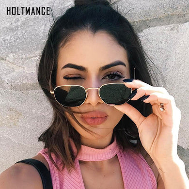 Hexagon Sunglasses Women Men Retro Small Polygon Sun Glasses Hexagonal Brand Mirror Shades  Vintage Male Female Eyewear