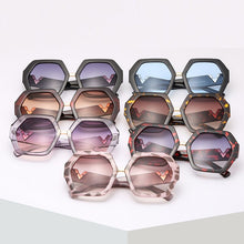 Load image into Gallery viewer, Hexagonal Leopard V Sunglasses Women 2023 Vintage Polygon Gradient Sun Glasses Man Driving Shade Goggle De Sol Mujer