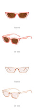 Carica l'immagine nel visualizzatore di Gallery, New Cat Eye Sunglasses Women Fashion Mirror Sunglasses for Women Luxury Gafas De Sol Mujer 2022 Retro Cateye Shades Women