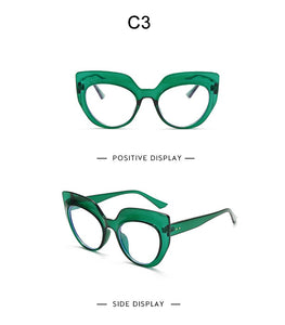 Cat Eye  Optical Glasses Women Men Vintage Clear Glasses Eyeglasses Frame Transparent Lens Spectacle Frame Prescription Unisex