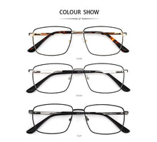 Load image into Gallery viewer, Retro Square Optical Men Prescription Eyewear Without Diopter Spectacle Frames Women‘s Vintage Glasses Stylish Eyeglass Metal