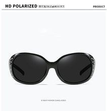 Load image into Gallery viewer, Polarized Sunglasses Women Lady Elegant Rhinestone Sunglasses Travel Sun Glasses Female Driving Eyewear Oculos De Sol